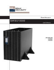 Sola Hevi Duty S4K6U10000 User Manual