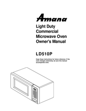 Amana LD510P Owner's Manual