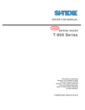 Si-tex T-900 Series Operation Manual