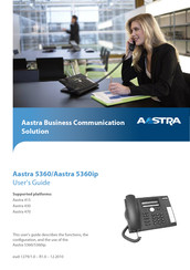 Aastra 5360 User Manual