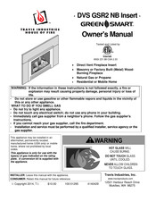 Travis Industries DVS GSR2 NB Insert Owner's Manual