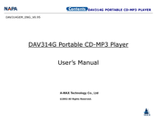 Napa DAV314G User Manual
