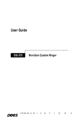 DEES DSI-375 User Manual
