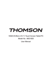 THOMSON MID1003 User Manual
