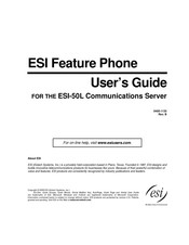 ESI 50L User Manual