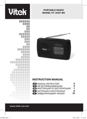 Vitek VT-3587 BK Instruction Manual