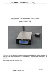 Fmuser CZH-05A V1.2 User Manual