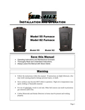 Hitzer 55 Installating And Operation Manual