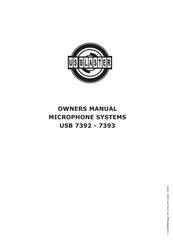 US Blaster USB 7393 Owner's Manual