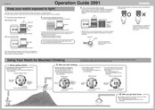 Casio 2891 Operation Manual