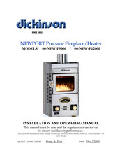 Dickinson 00-NEW-P9000 Installation And Operating Manual