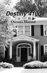Destiny 4100 Owner's Manual