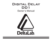 Deltalab Digital Delay DD1 Owner's Manual