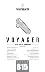 Plantronics Voyager User Manual