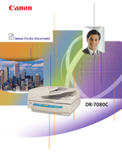 Canon ImageFormula DR-7080C Specifications