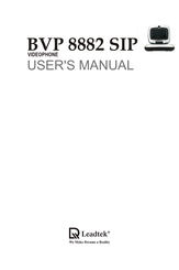 Leadtek VIDEOPHONE BVP 8882 SIP User Manual