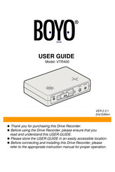 Boyo VTR400 User Manual