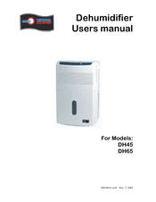 International Refrigeration Products DH65 User Manual