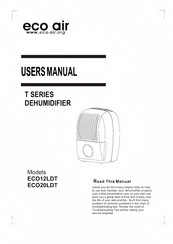 Eco Air ECO2OLDT User Manual