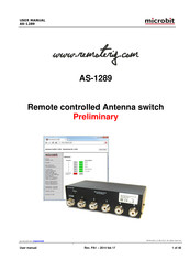 Microbit AS-1289 User Manual