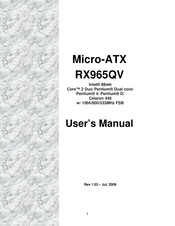 BCM Advanced Research RX965QV User Manual