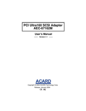 Acard AEC-67162M User Manual