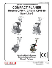 Edco ScariLite-8 Operator's Instruction Manual