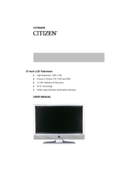 Citizen C37604HD User Manual