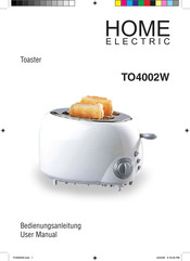 Home electric TO4002W User Manual
