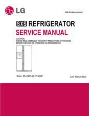 LG GR-P207TTKA.CTIQEMK Service Manual