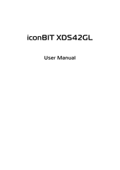 iconBIT XDS42GL User Manual