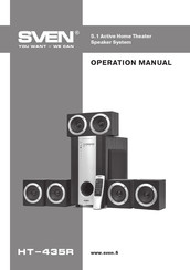 SVEN HT-435R Operation Manual