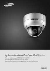 Samsung SVD-4400 User Manual