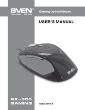 SVEN RX-905 GAMING User Manual