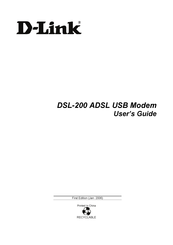 D-Link DSL-200 User Manual