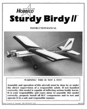 Hobbico Sturdy Birdy II Instruction Manual