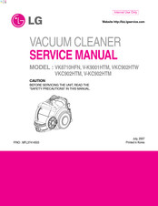 Lg VK8710HFN Service Manual