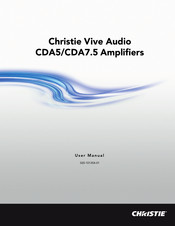 Christie Vive Audio CDA7.5 User Manual