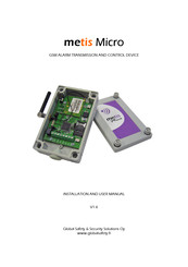 Global metis Micro Installation And User Manual