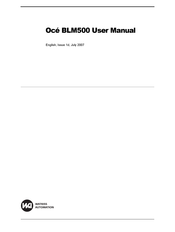Watkiss Automation OCE BLM500 User Manual