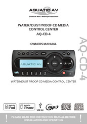 Aquatic AQ-CD-4 Owner's Manual