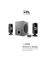Cyber Acoustics CA-3098 Owner's Manual