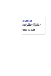 Advantech AIMB-641 User Manual
