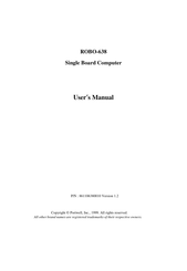 Portwell ROBO-638 User Manual