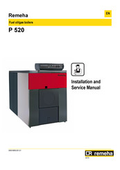 Remeha P 520-13 Installation And Service Manual