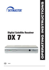 Skymaster DX 7 Operating Instructions Manual