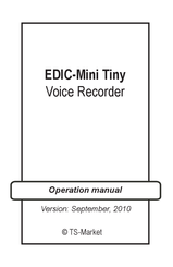 Ts-Market EDIC-Mini Tiny Operation Manual