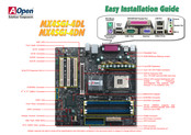 AOpen MX4SGI-4DL Easy Installation Manual