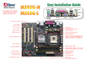 AOpen MX4SG-N Easy Installation Manual