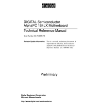 DEC AlphaPC 164LX Technical Reference Manual